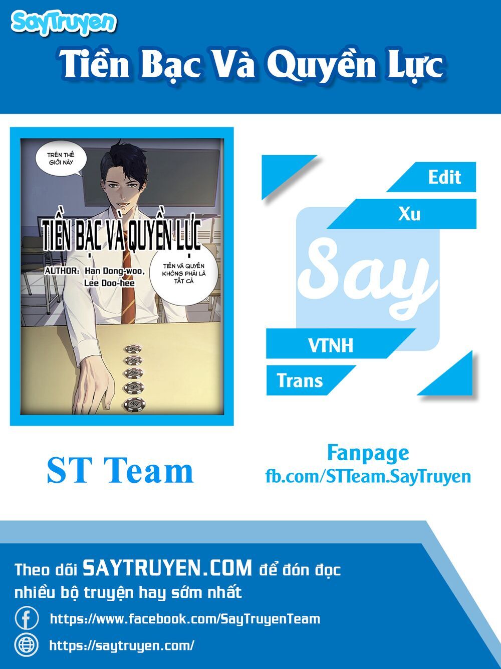 Tiền Bạc Và Quyền Lực Chap 15 - Next Chap 16