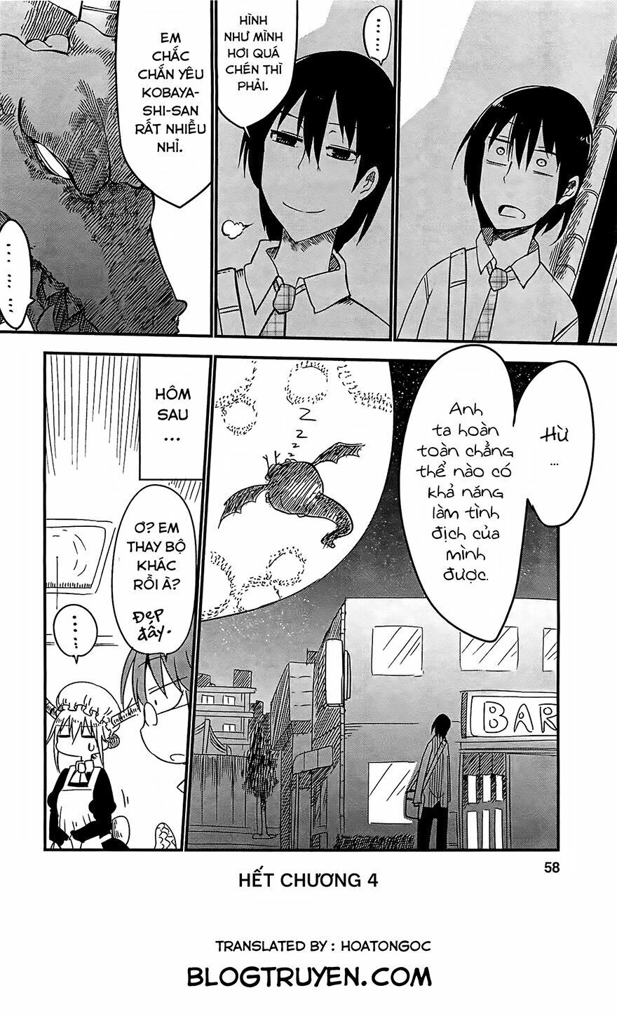 The Maid Dragon Of Kobayashi Chap 4 - Next Chap 5