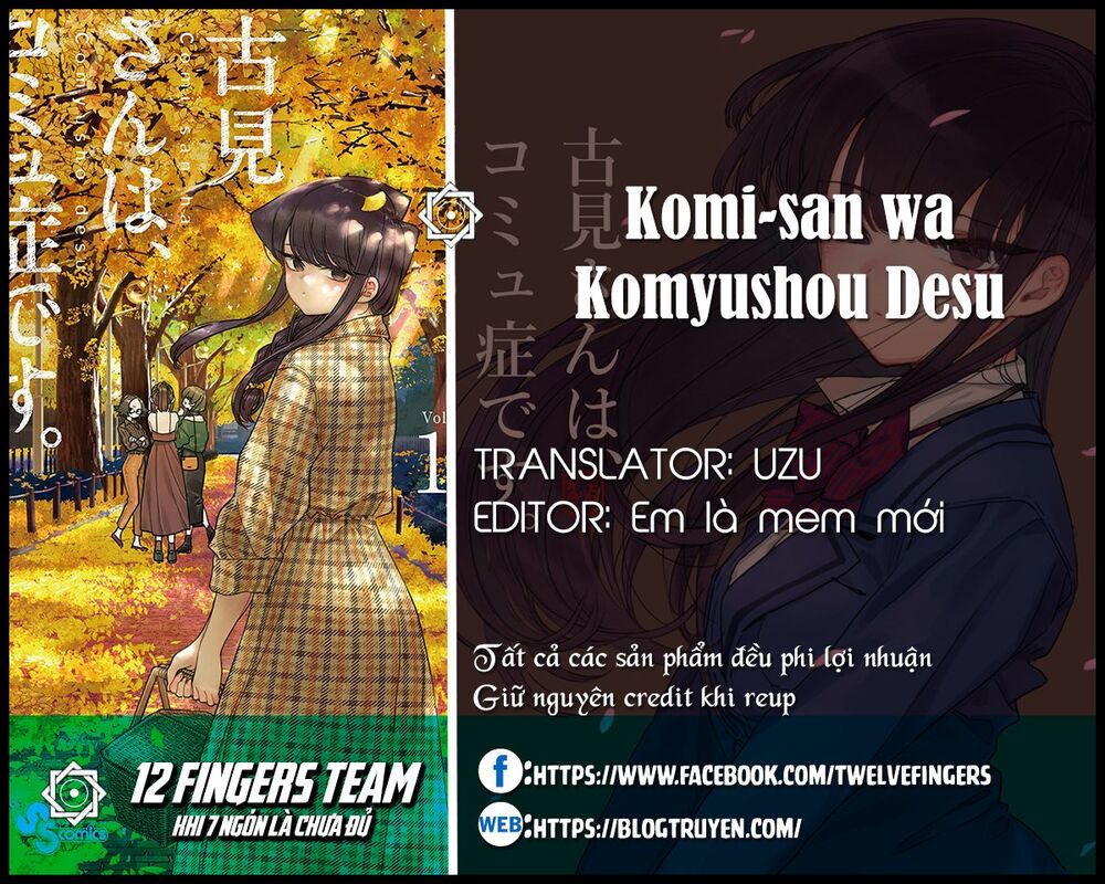 Komi Không Thể Giao Tiếp Chap 280 - Next Chap 281