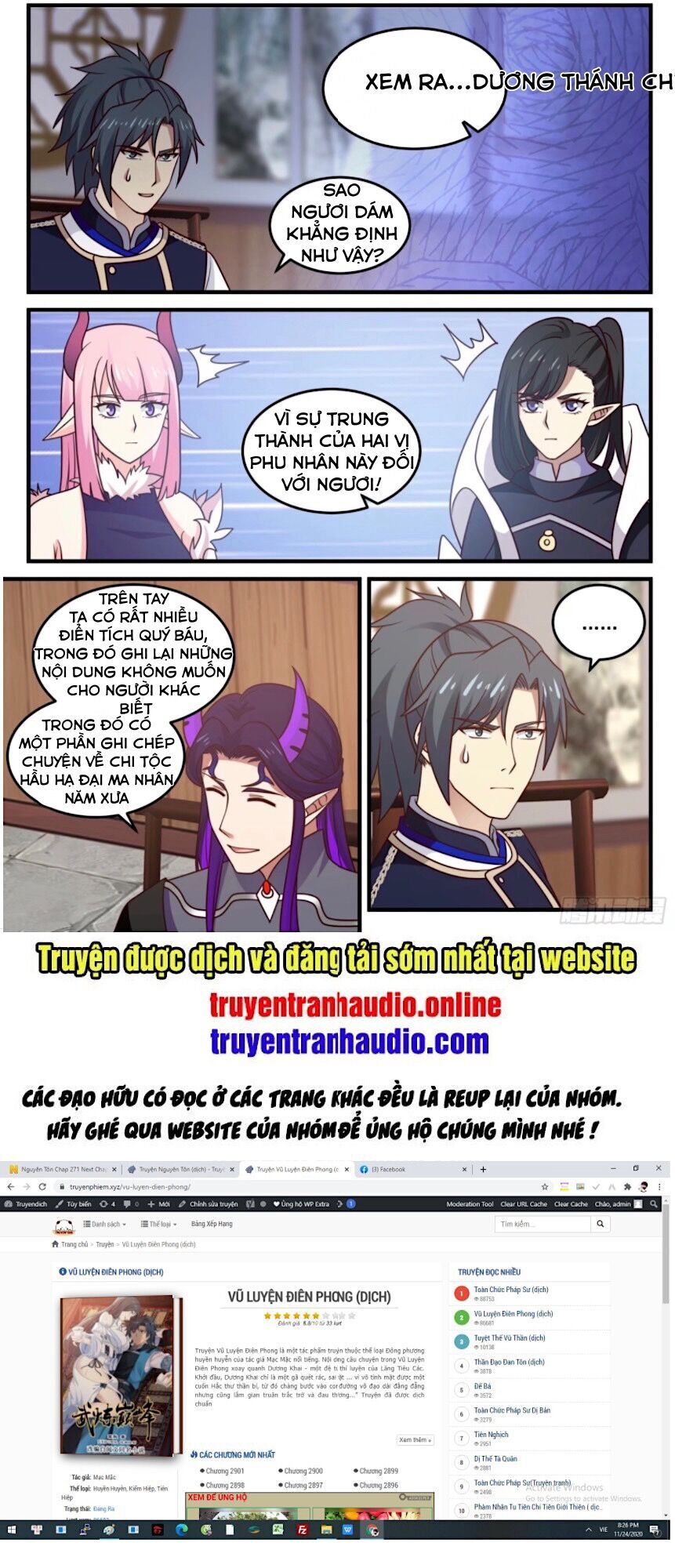 Võ Luyện Đỉnh Phong Chap 803 - Next Chap 804