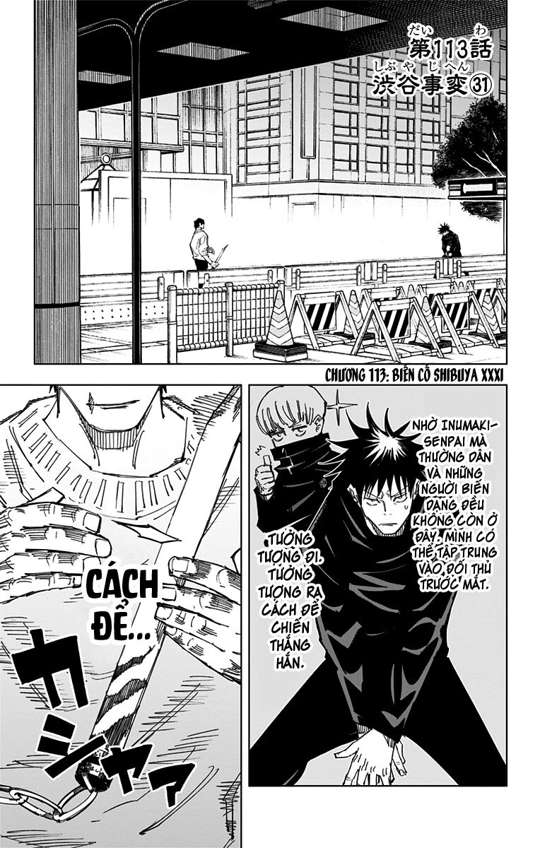 Jujutsu Kaisen - Chú Thuật Hồi Chiến Chap 113 - Next Chap 114