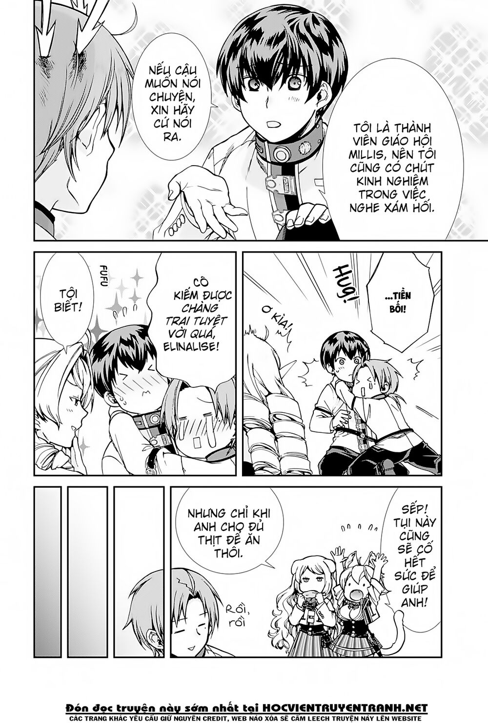 Chuyển Sinh Không Nghề Nghiệp: Tôi Sẽ Cố Gắng Hết Sức Nếu Tôi Đến Thế Giới Khác Chap 64 - Next Chap 65