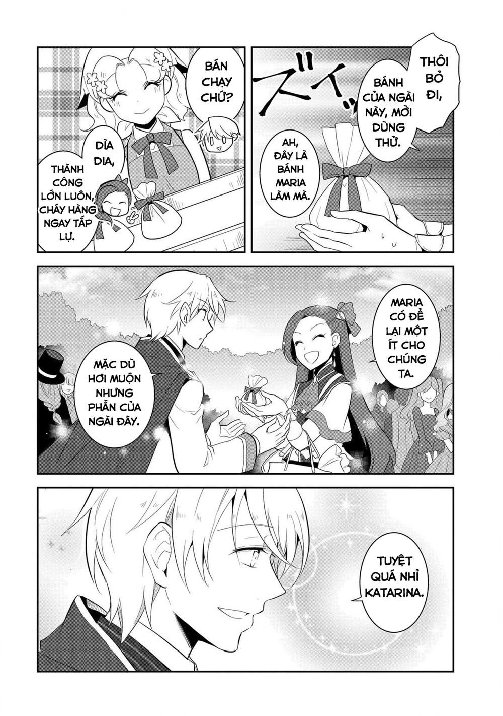 Sau Khi Được Tái Sinh, Tôi Bị Kéo Vào Game Otome Với Vai Trò Nữ Ác Nhân Và Bị Gắn Toàn Flag Đen... Chap 25 - Next Chap 26