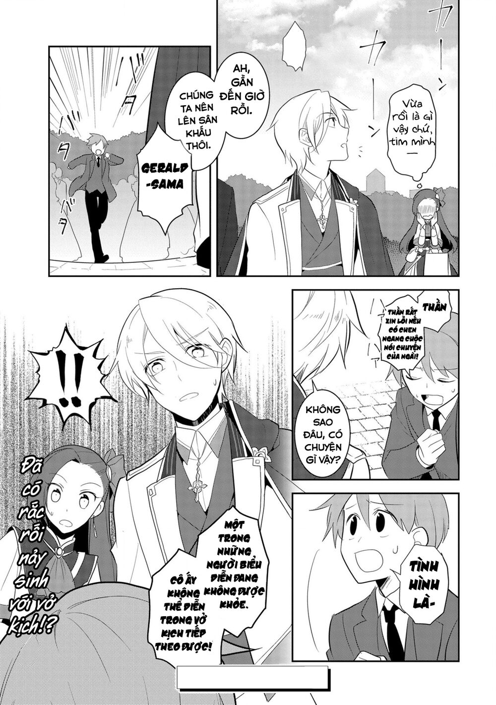 Sau Khi Được Tái Sinh, Tôi Bị Kéo Vào Game Otome Với Vai Trò Nữ Ác Nhân Và Bị Gắn Toàn Flag Đen... Chap 25 - Next Chap 26