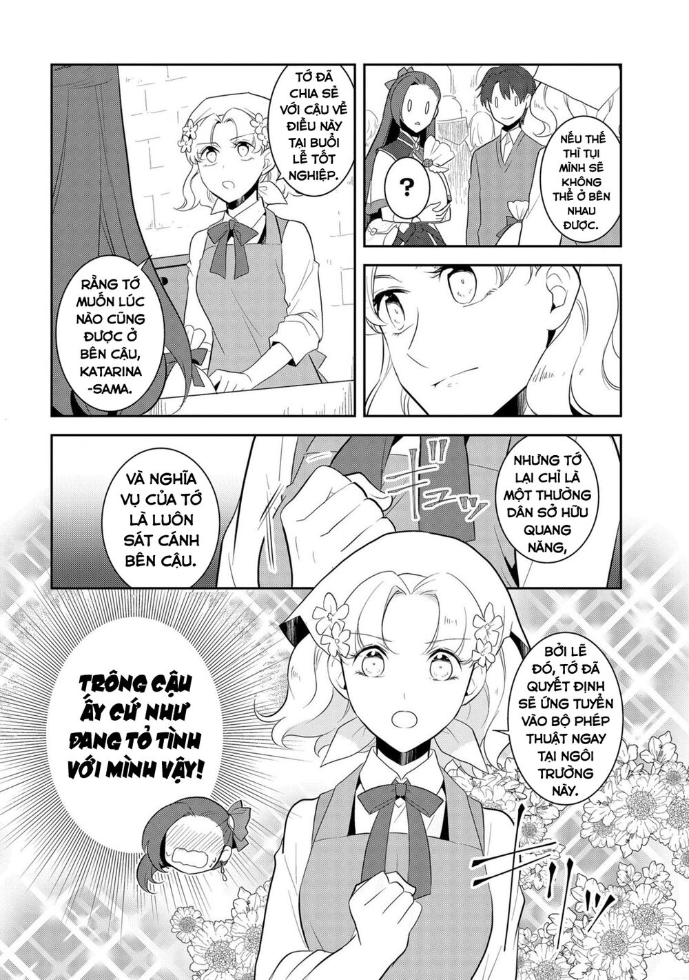 Sau Khi Được Tái Sinh, Tôi Bị Kéo Vào Game Otome Với Vai Trò Nữ Ác Nhân Và Bị Gắn Toàn Flag Đen... Chap 25 - Next Chap 26