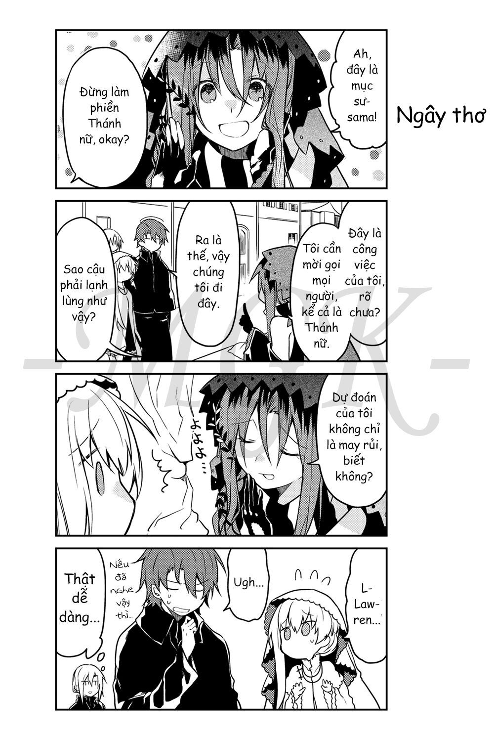 Nữ Thánh Ceclilia Và Mục-Sư Lawrence Chap 10 - Next Chap 11