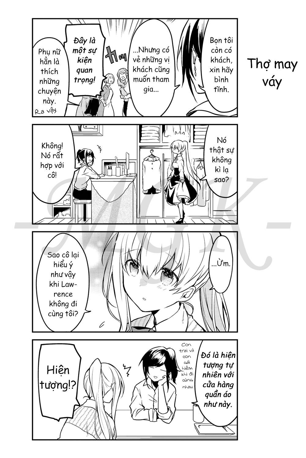 Nữ Thánh Ceclilia Và Mục-Sư Lawrence Chap 10 - Next Chap 11