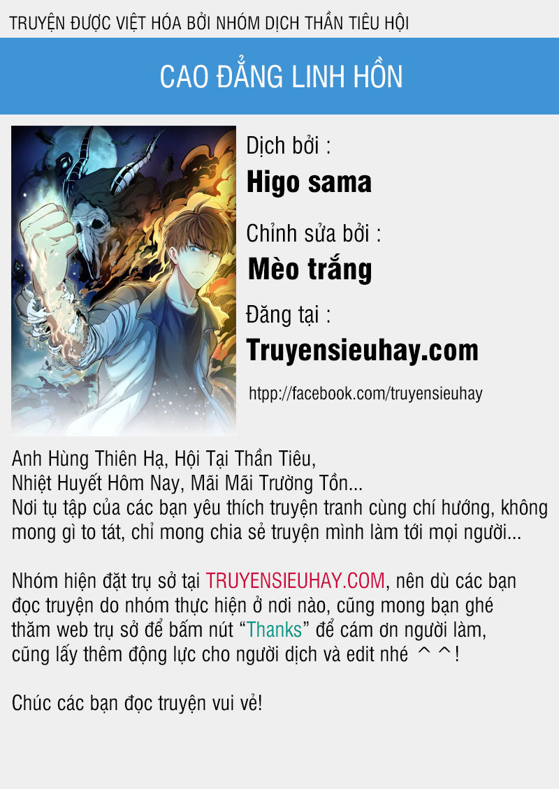Cao Đẳng Linh Hồn Chap 34 - Next Chap 35