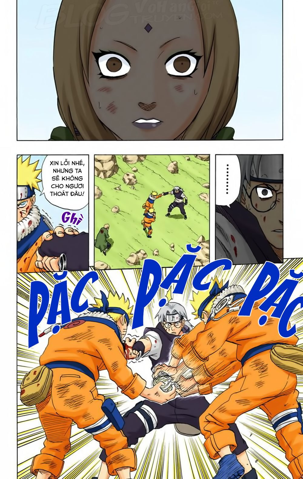 Naruto Full Màu Chap 167 - Next Chap 168