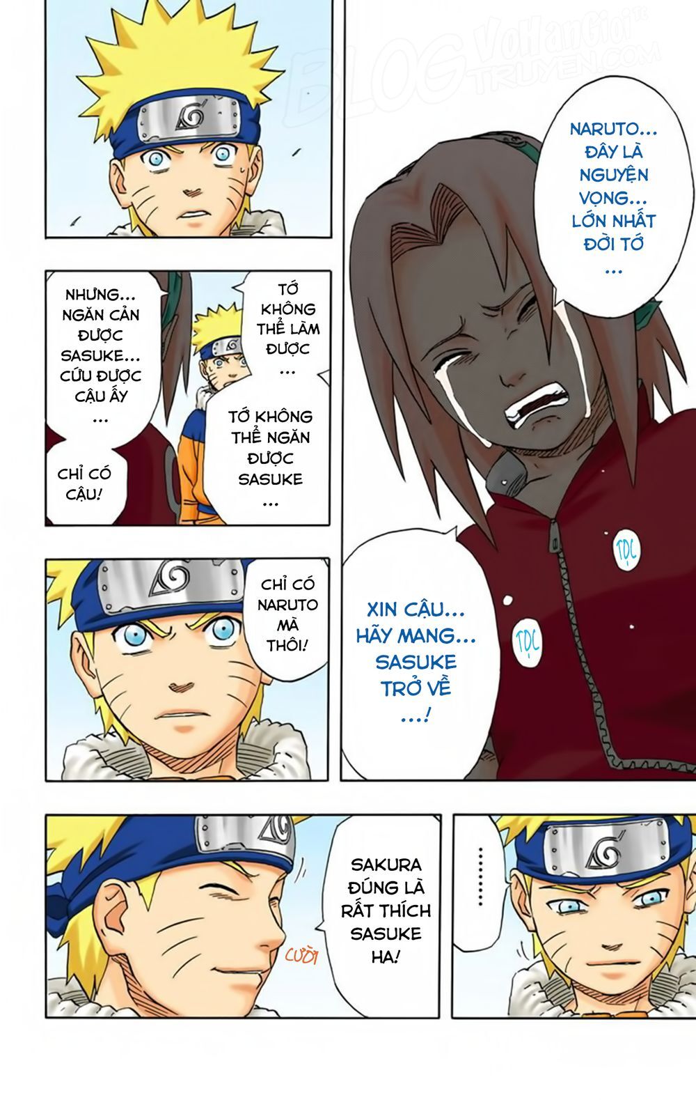 Naruto Full Màu Chap 183 - Next Chap 184