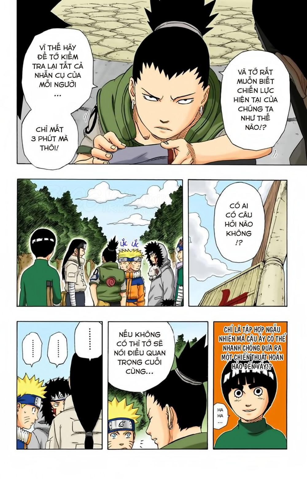 Naruto Full Màu Chap 183 - Next Chap 184