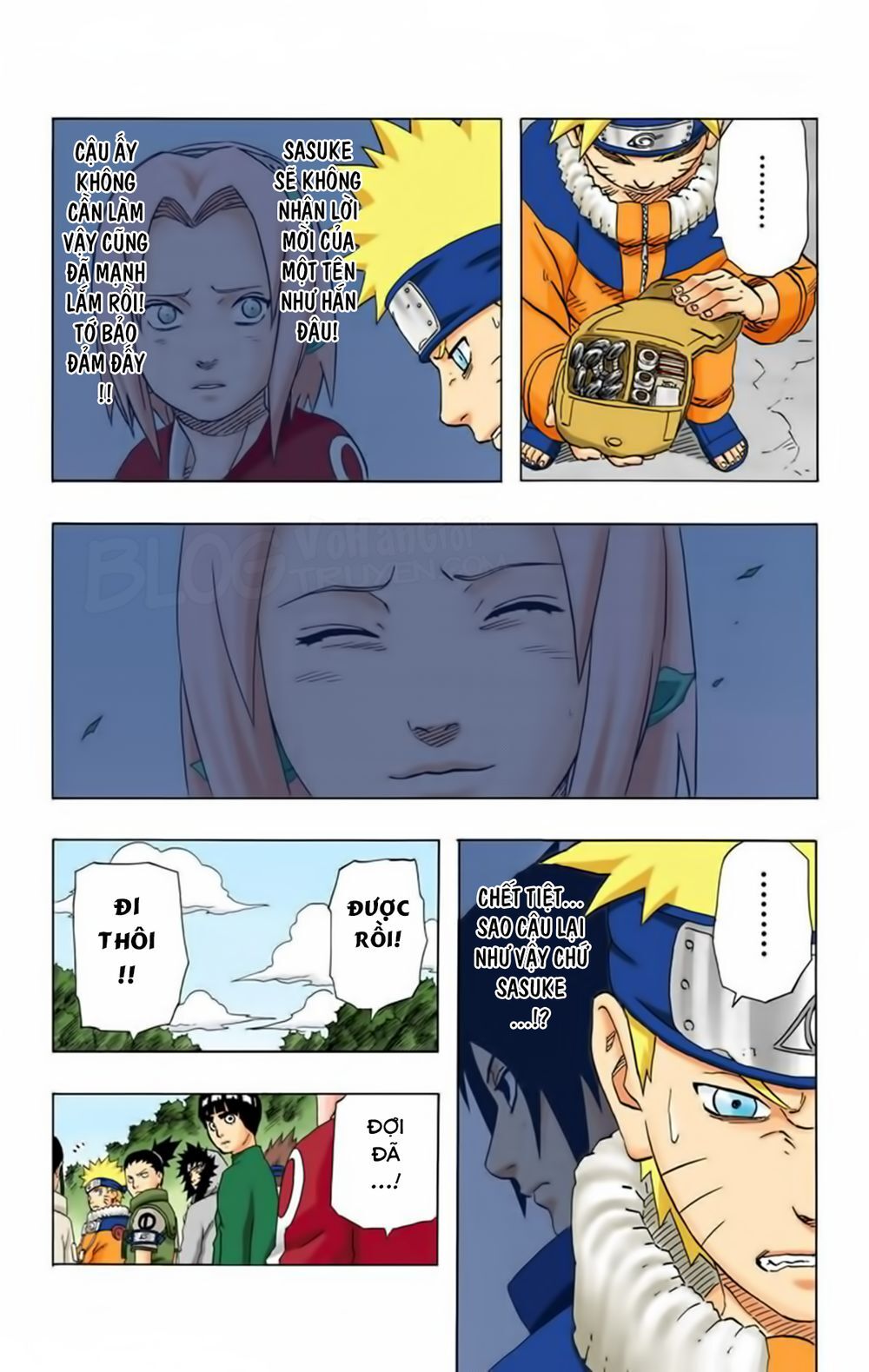 Naruto Full Màu Chap 183 - Next Chap 184