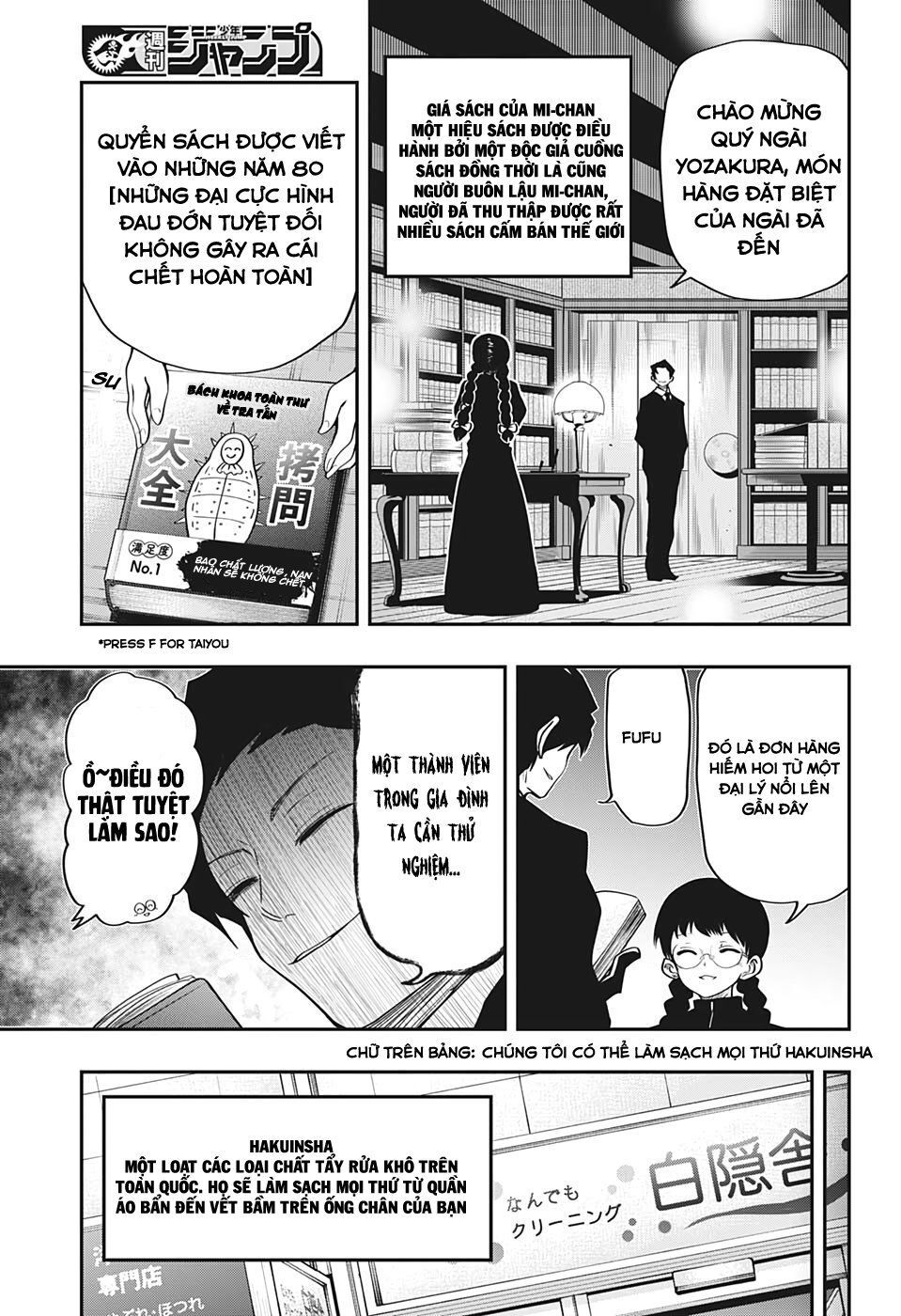 Gia Tộc Điệp Viên Yozakura Chap 30 - Next Chap 31