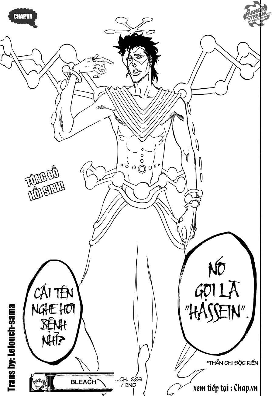 Thần Chết Ichigo Chap 663 - Next Chap 664