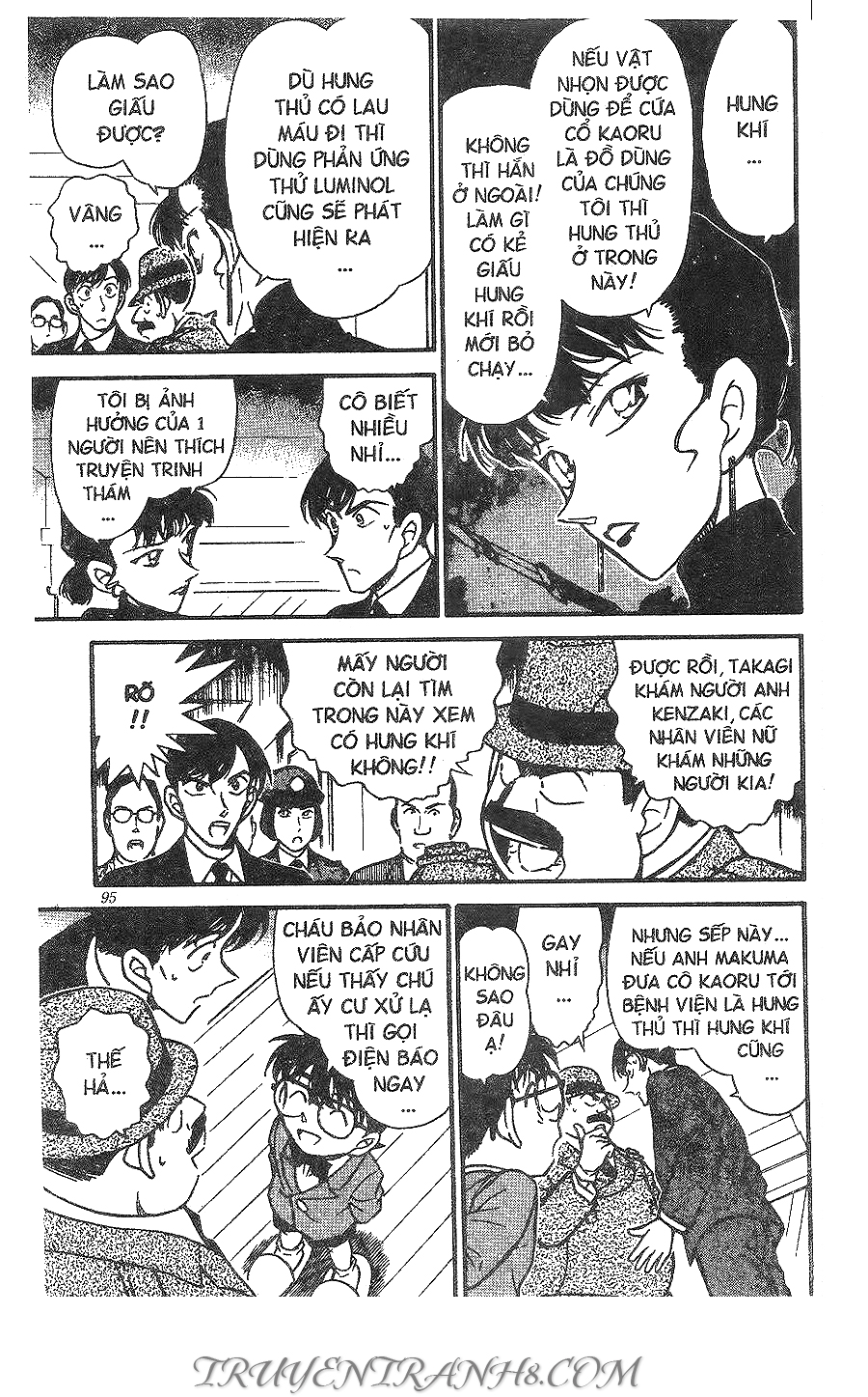 Thám Tử Conan Chap 323 - Next Chap 324