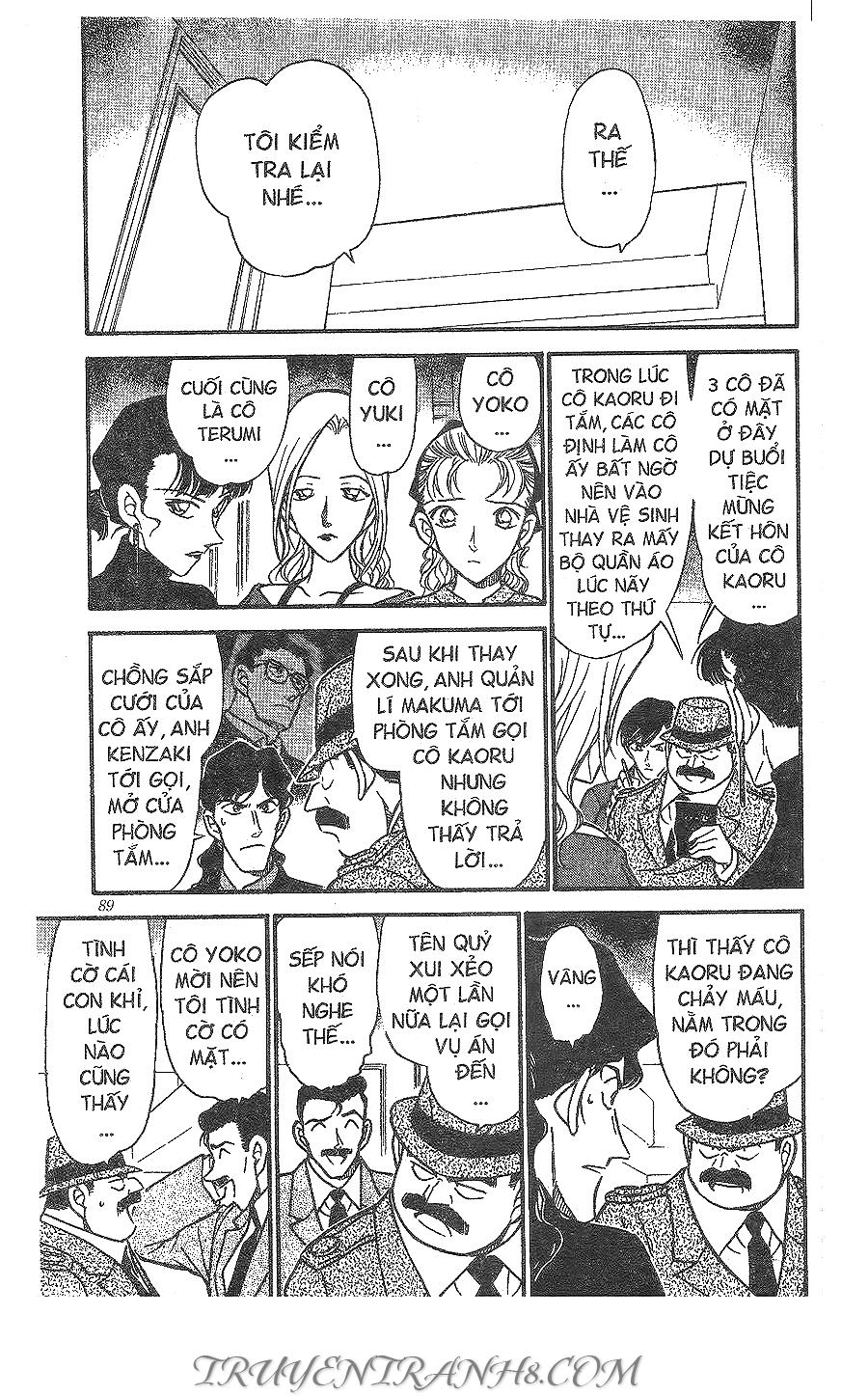 Thám Tử Conan Chap 323 - Next Chap 324
