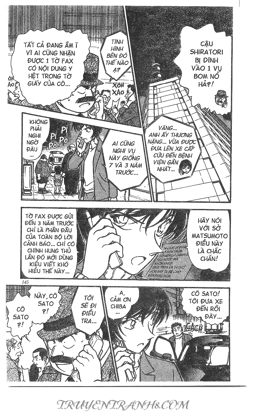 Thám Tử Conan Chap 370 - Next Chap 371
