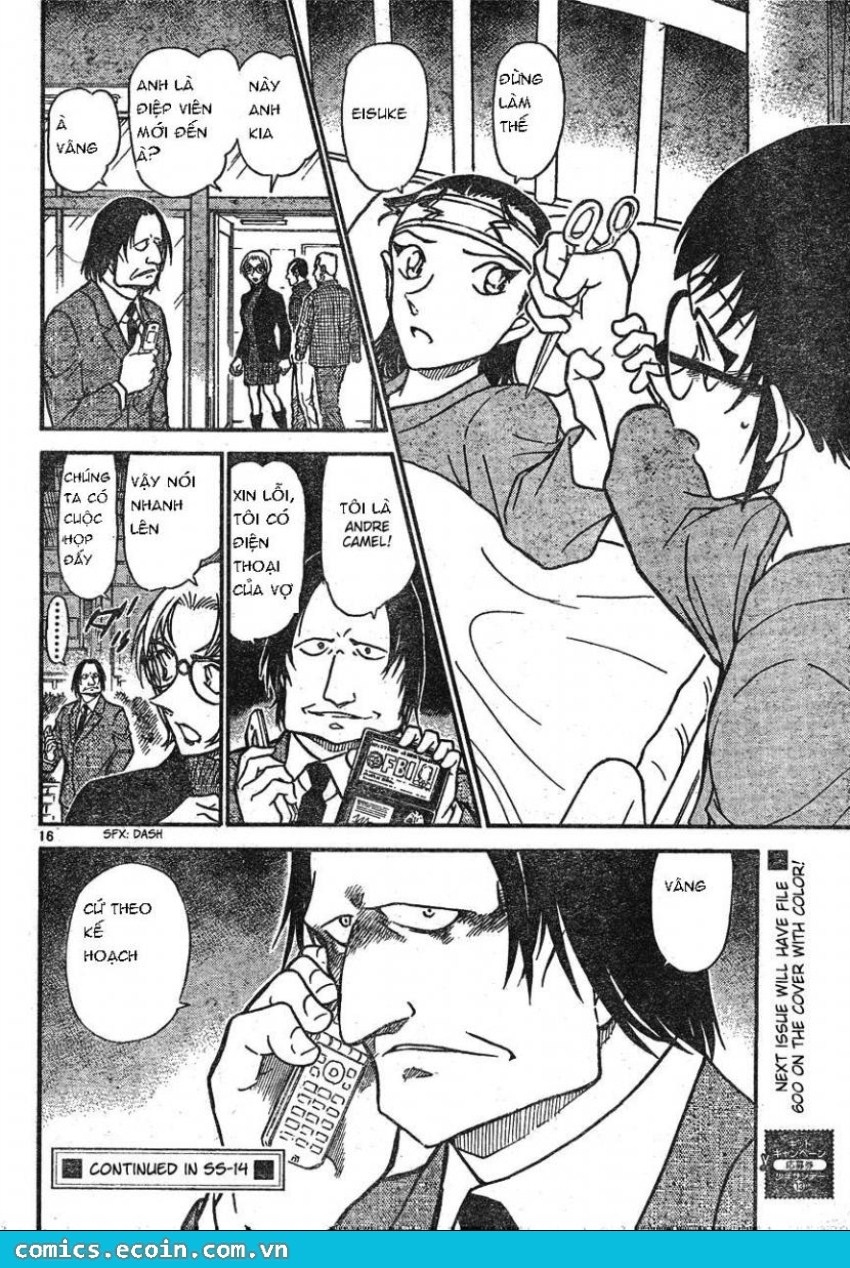 Thám Tử Conan Chap 599 - Next Chap 600