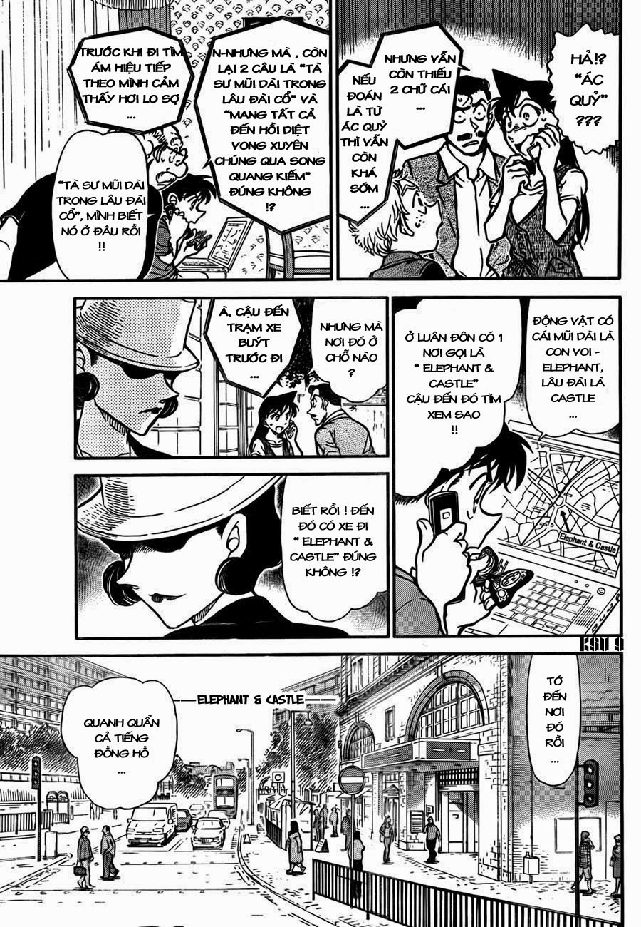 Thám Tử Conan Chap 747 - Next Chap 748