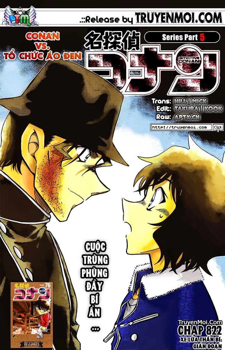 Thám Tử Conan Chap 822 - Next Chap 823