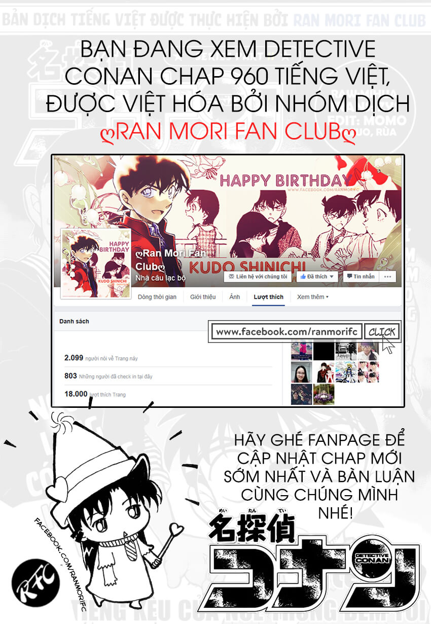 Thám Tử Conan Chap 960 - Next Chap 961
