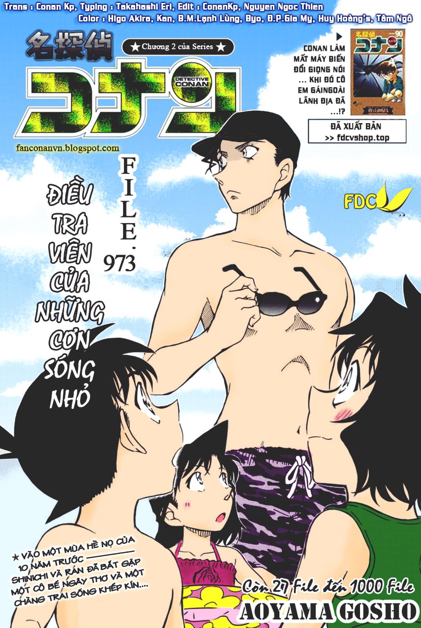 Thám Tử Conan Chap 973 - Next Chap 974