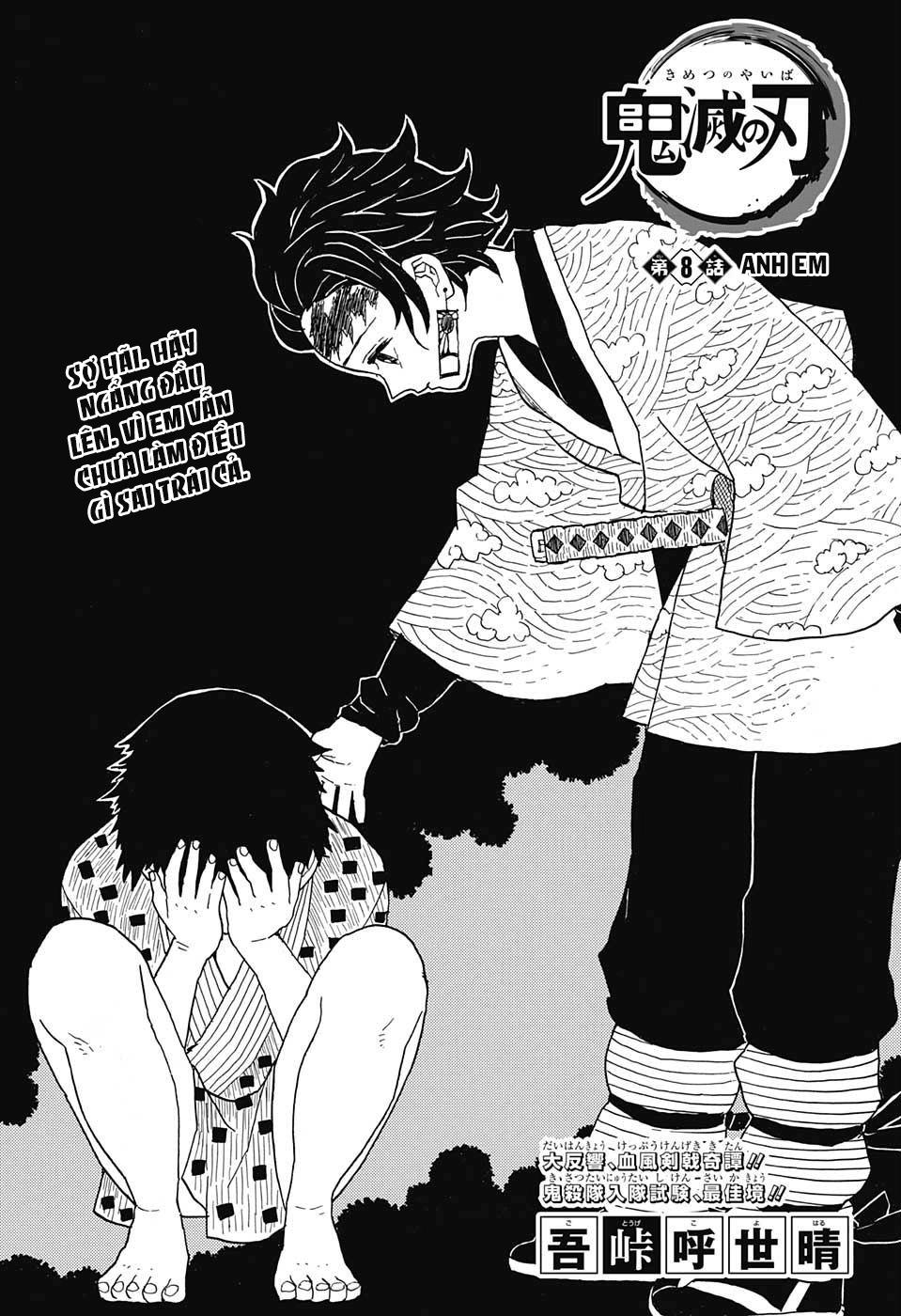 Thanh Gươm Diệt Quỷ Chap 8 - Next Chap 9