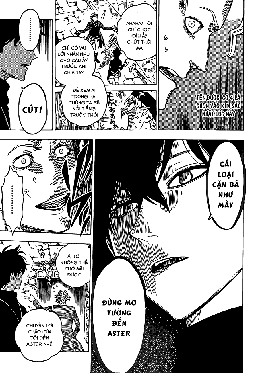 Black Clover - Thế Giới Phép Thuật Chap 3 - Next Chap 4