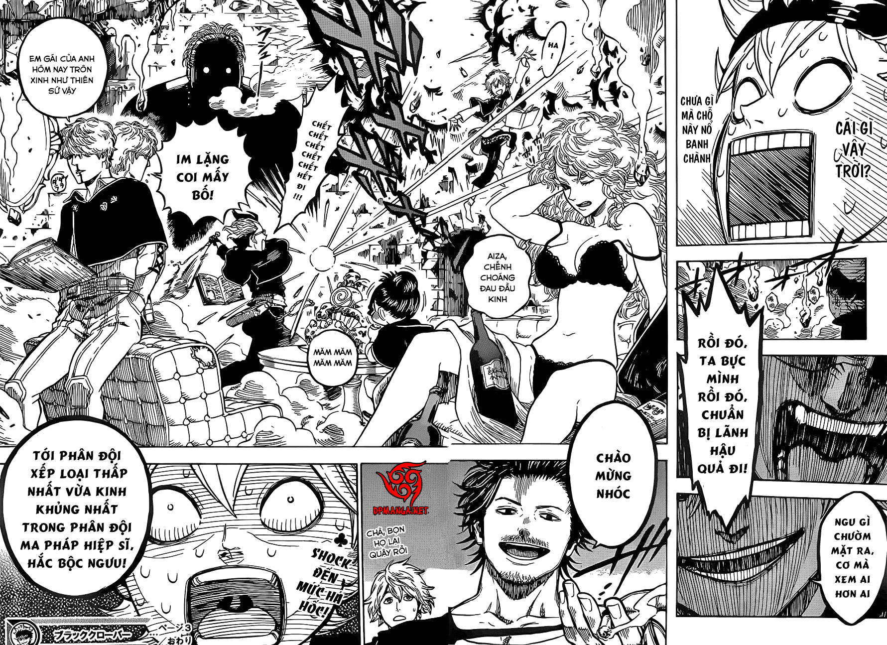 Black Clover - Thế Giới Phép Thuật Chap 3 - Next Chap 4