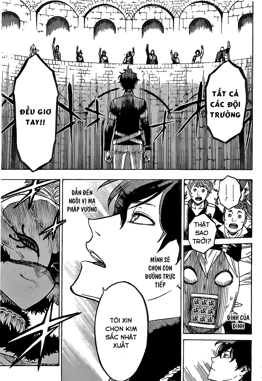Black Clover - Thế Giới Phép Thuật Chap 3 - Next Chap 4