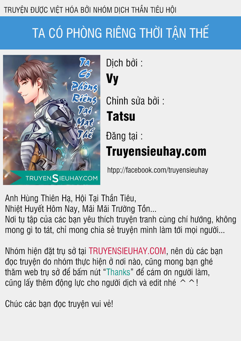 Ta Có Phòng Riêng Thời Tận Thế Chap 58 - Next Chap 59