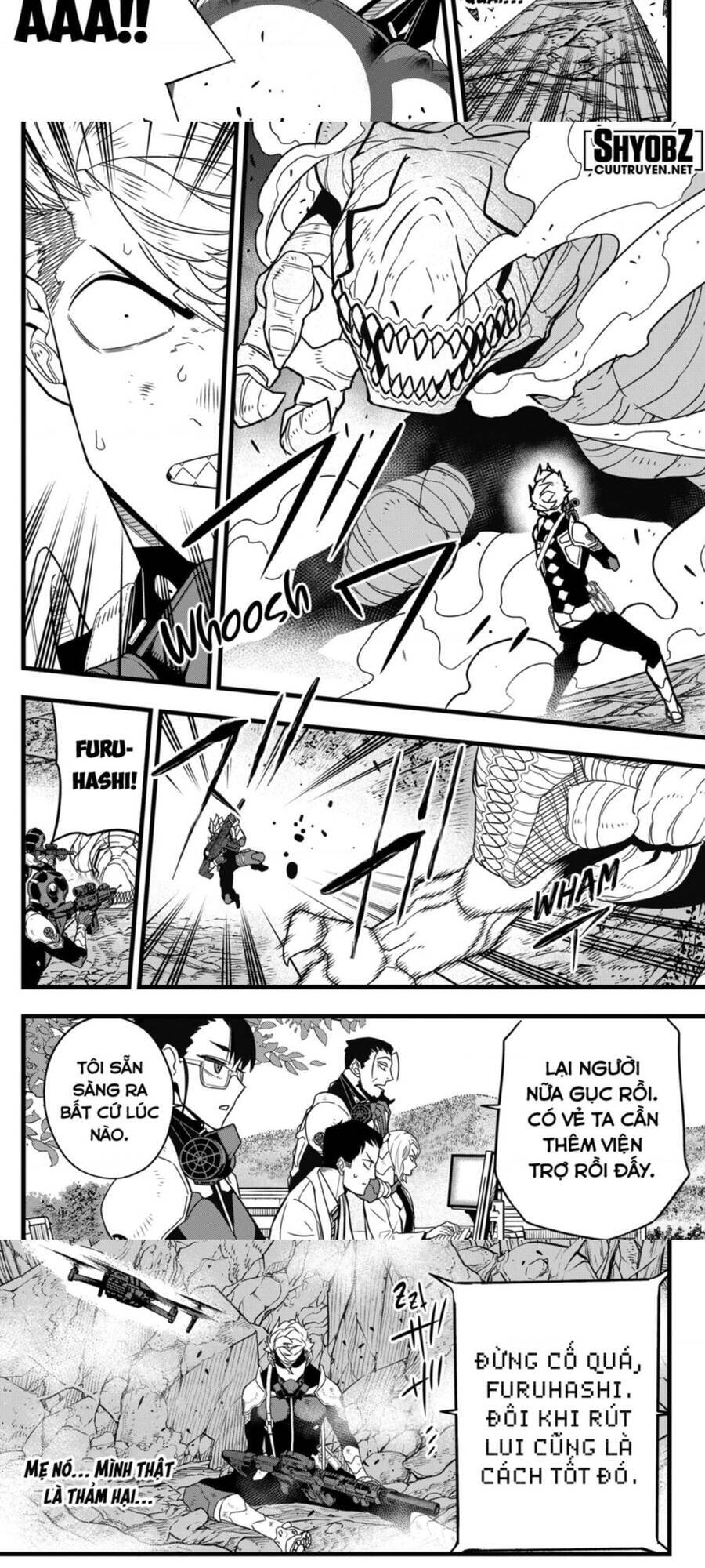 Hôm Nay - Tôi Hóa Kaiju Chap 61 - Next Chap 62