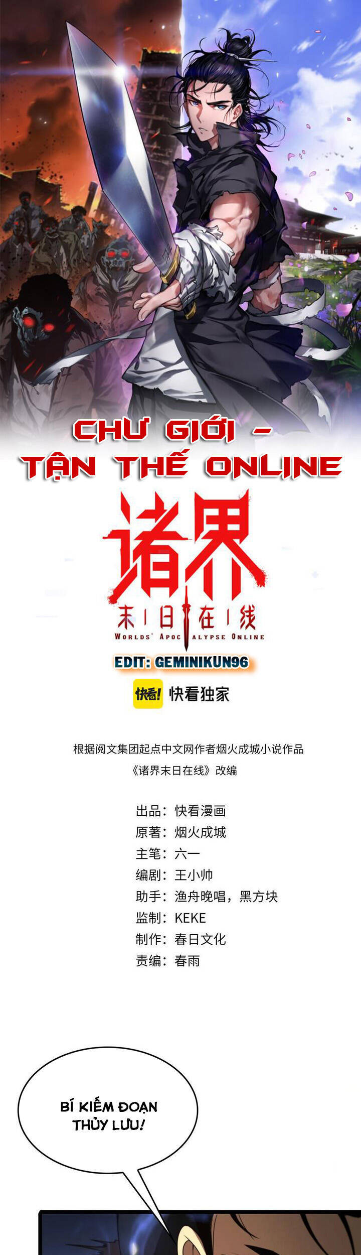 Chư Giới - Tận Thế Online Chap 103 - Next Chap 104