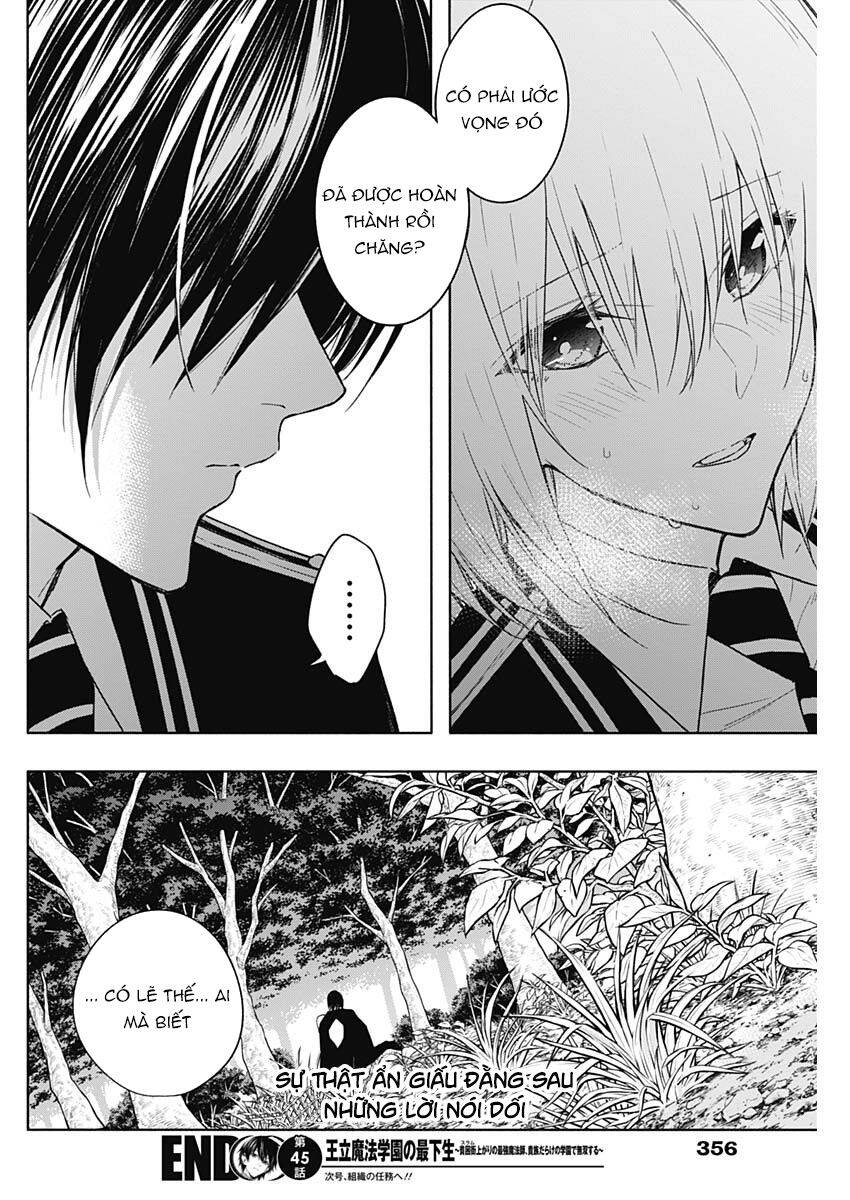 Từ Phù Thủy Mạnh Nhất Khu Ổ Chuột Đến Vô Song Tại Học Viện Pháp Thuật Hoàng Gia Chap 45 - Next Chap 46