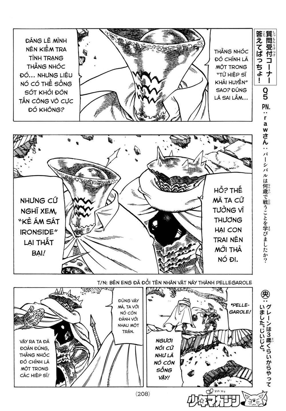 Tứ Kỵ Sĩ Khải Huyền Chap 6 - Next Chap 7