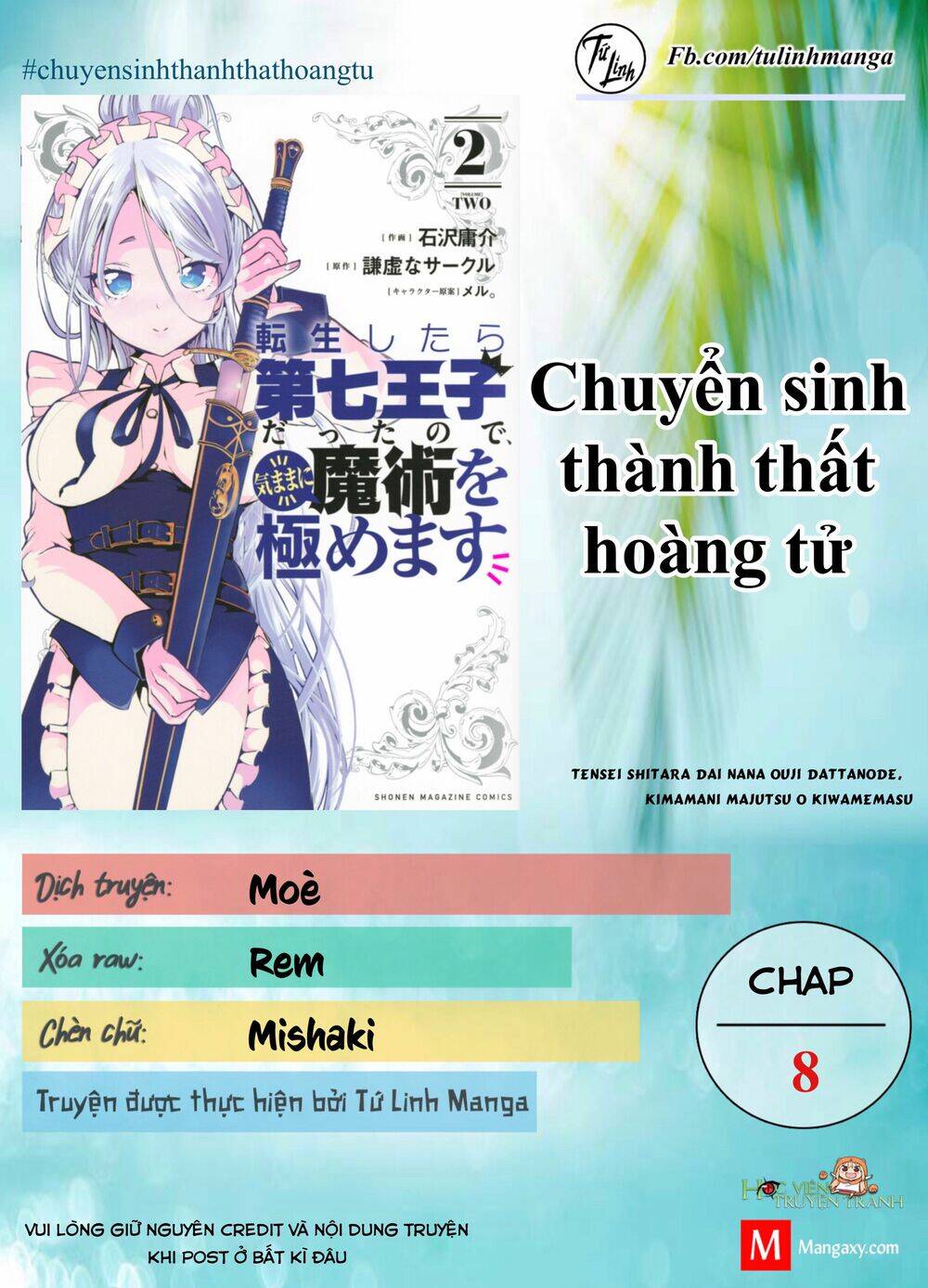 Chuyển Sinh Thành Thất Hoàng Tử Chap 8 - Next Chap 9