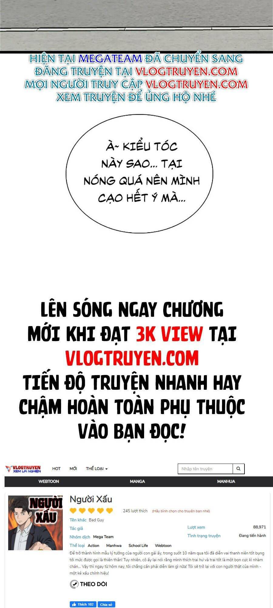 Người Xấu Chap 20 - Next Chap 21