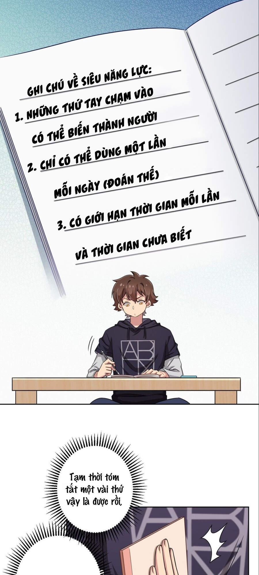 Ông Trời Đã Ban Cho Tôi Siêu Năng Lực Kỳ Lạ Gì Thế Này? Chap 5 - Next Chap 6