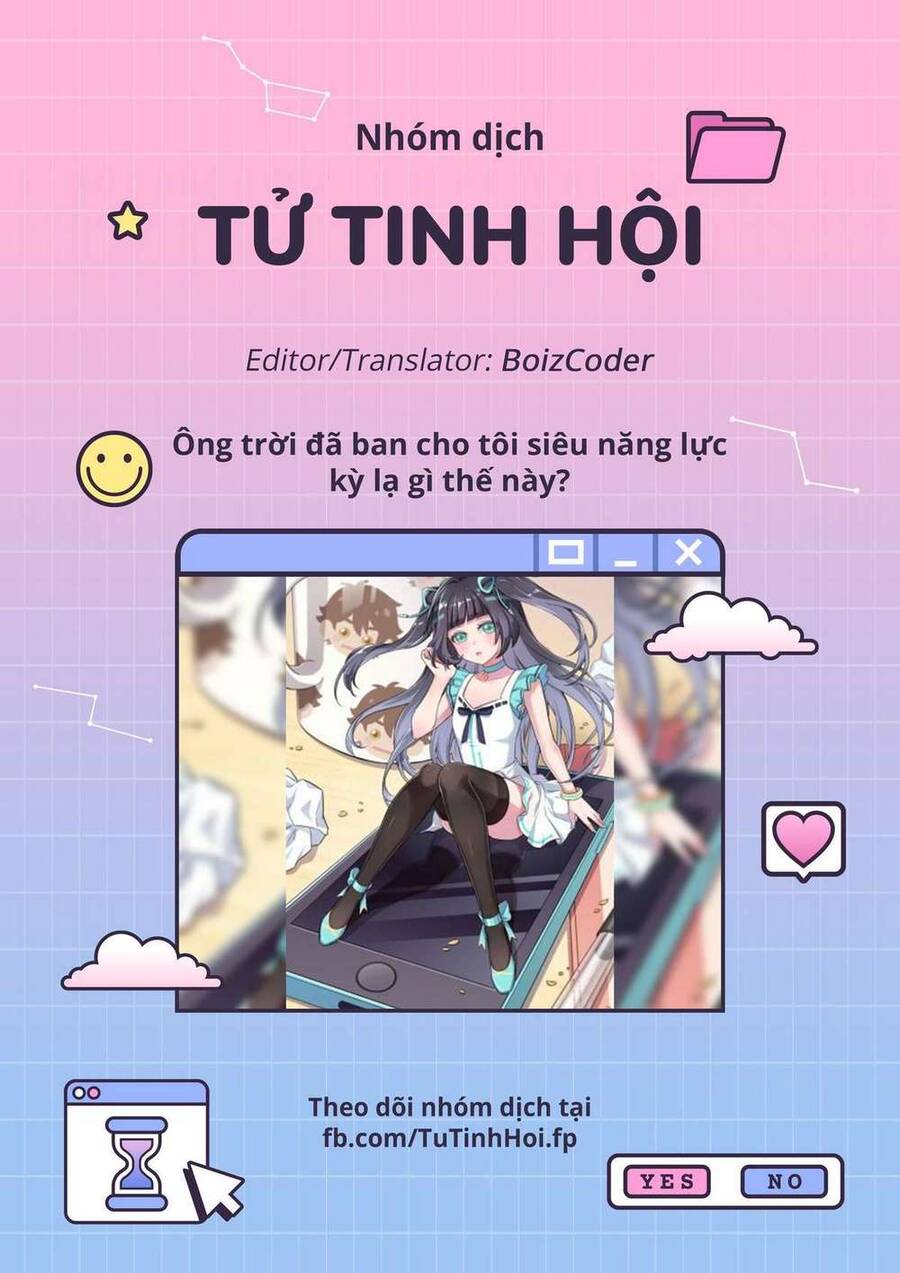 Ông Trời Đã Ban Cho Tôi Siêu Năng Lực Kỳ Lạ Gì Thế Này? Chap 8 - Next Chap 9