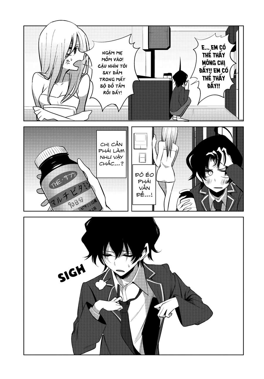 Tình Yêu Của Cô Nàng Lập Dị Mizuki-Senpai Chap 9 - Next Chap 10