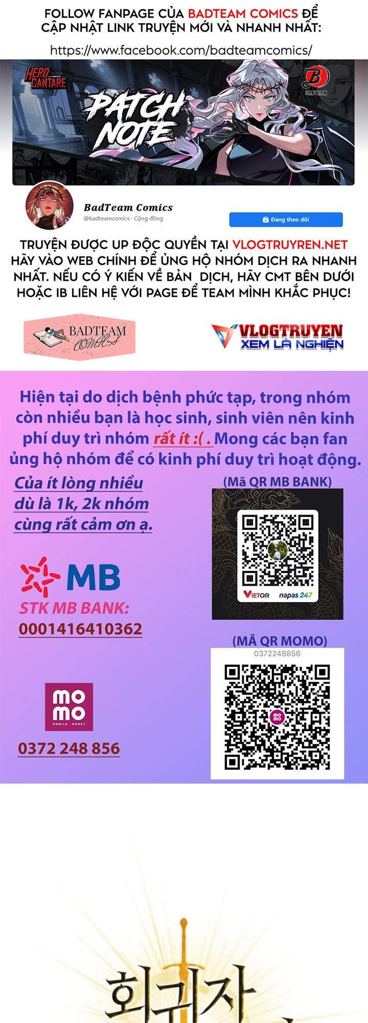 Kí Sự Hồi Quy Chap 11 - Next Chap 12