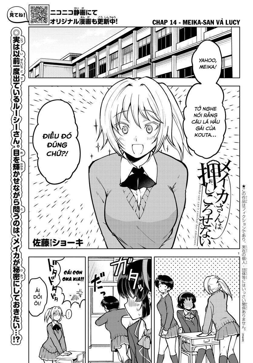 Meika-San Can't Conceal Her Emotions Chap 14 - Next Chap 15