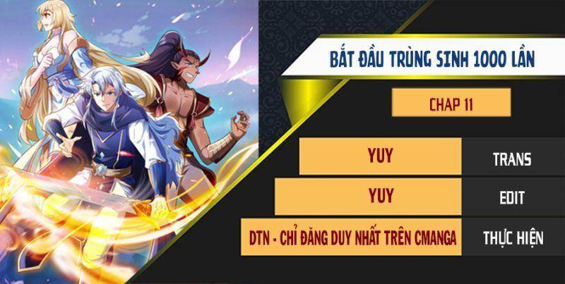 Trọng Sinh 1000 Lần, Ta Vô Địch Chap 11 - Next Chap 12