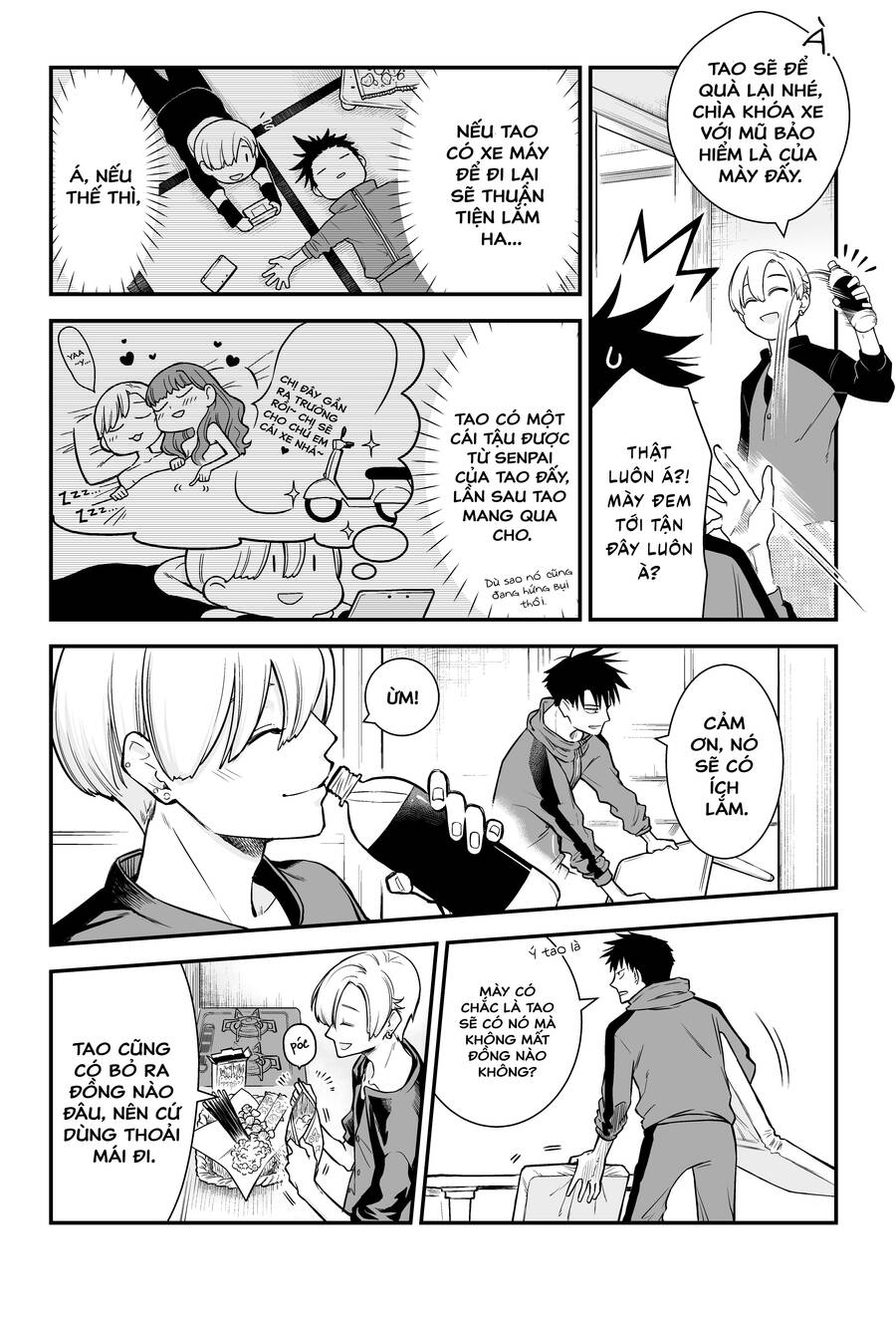 A Story About A Man And A Woman And When They Sleep Together, Money Appears Out Of Nowhere Chap 6 - Next Chap 7