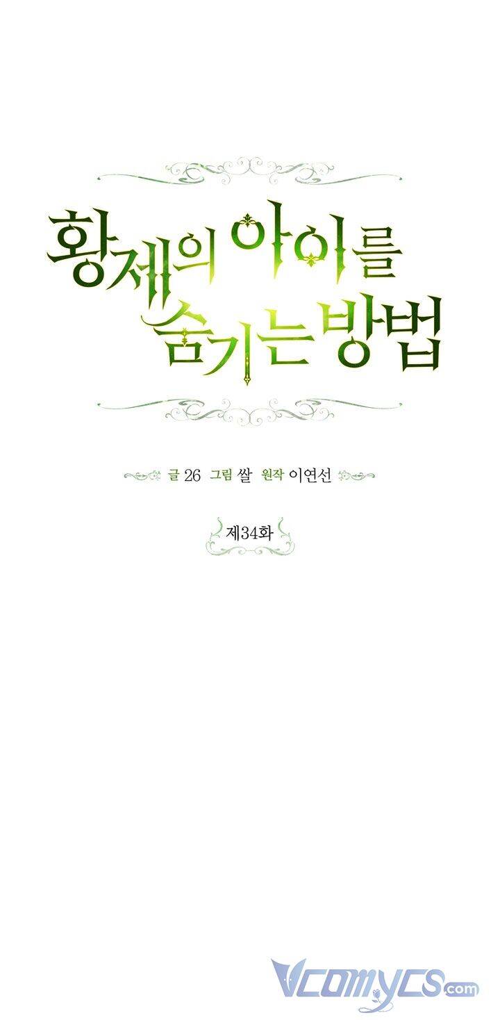 Phương Pháp Che Giấu Đứa Con Của Hoàng Đế Chap 34 - Next Chap 35