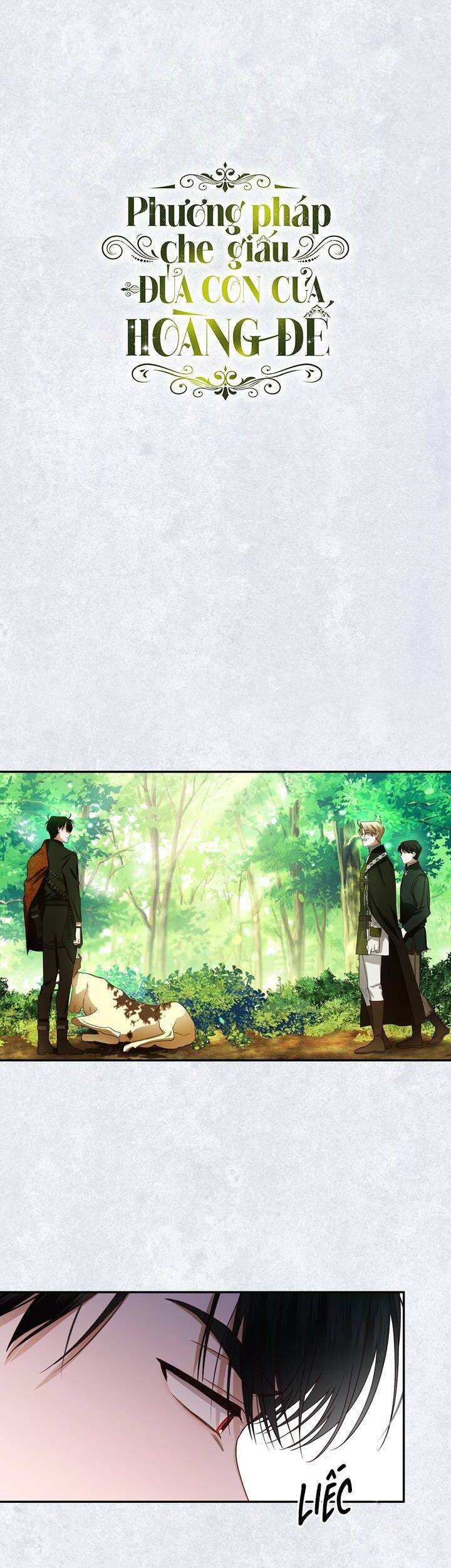 Phương Pháp Che Giấu Đứa Con Của Hoàng Đế Chap 9 - Next Chap 10