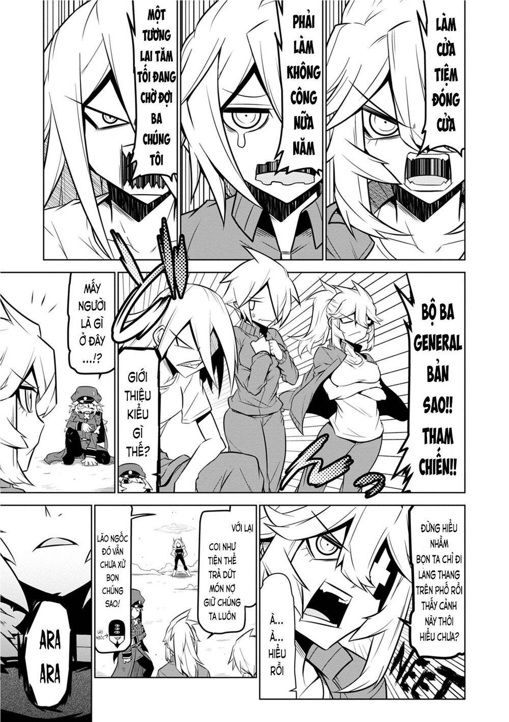 Zannen Jokanbu Black General-San Chap 105 - Next Chap 106