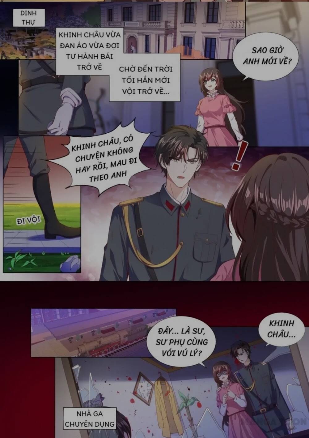 Thiếu Soái! Vợ Ngài Lại Bỏ Trốn Chap 319 - Next Chap 320