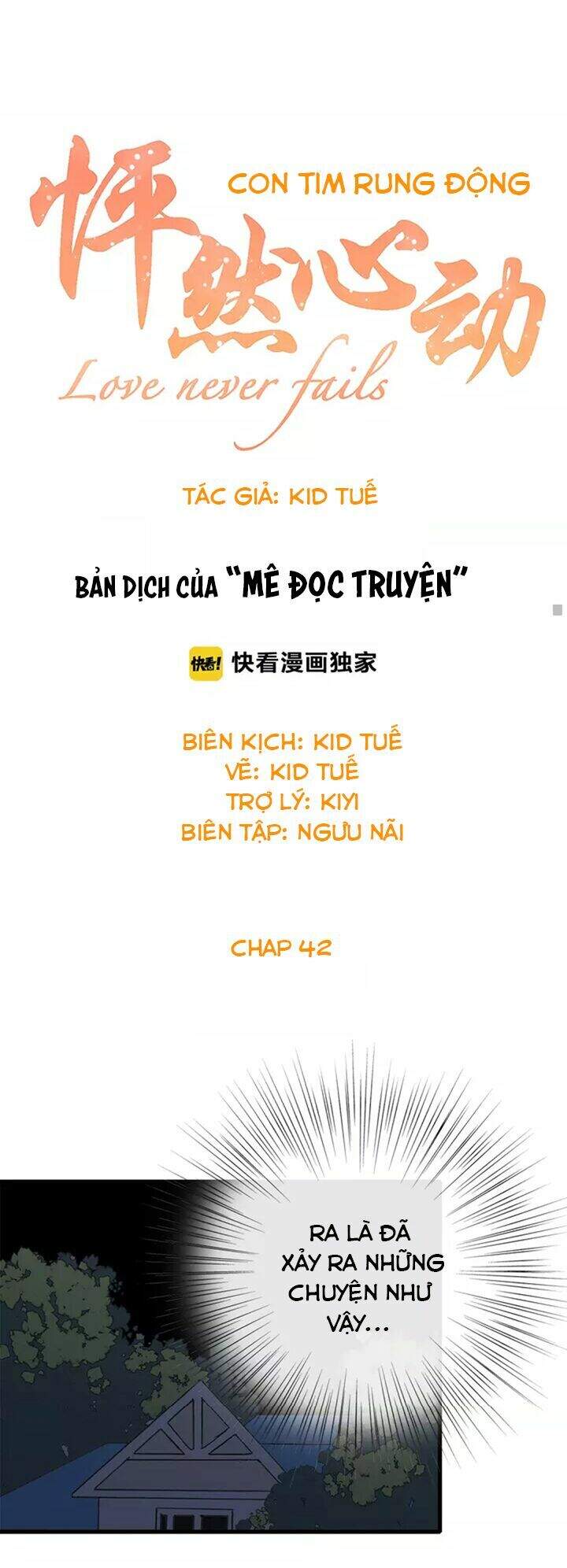 Con Tim Rung Động Chap 42 - Next Chap 43