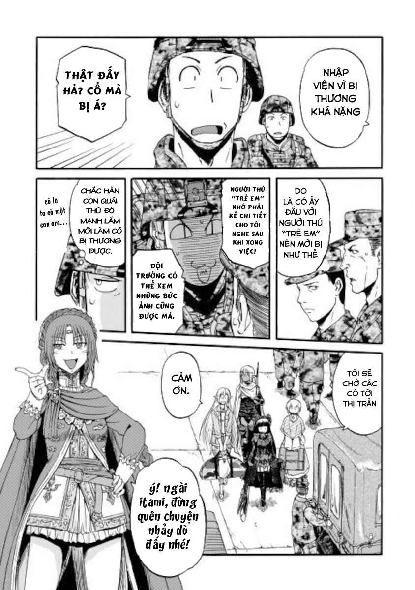 Gate - Jietai Kare No Chi Nite, Kaku Tatakeri Chap 102 - Next Chap 103